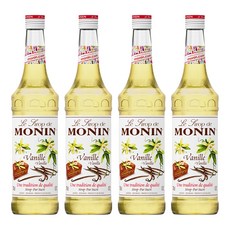 MONIN 莫寧 香草風味糖漿, 700ml, 4瓶