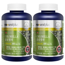 naturalplus 小球藻錠, 151.5g, 2罐
