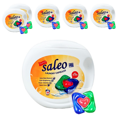 살래오 파워클린 고농축 실내건조 캡슐세제, 6개, 60개입