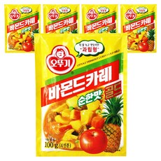 OTTOGI 不倒翁 佛蒙特咖哩調理包 原味, 100g, 5個