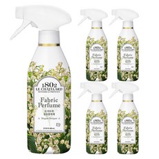 1802 LE CHATELARD 纖維除臭劑 鈴蘭花束 正裝, 400ml, 5個