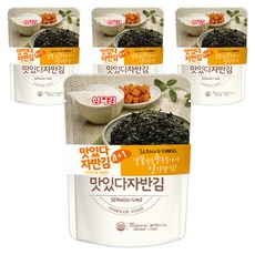 삼육김 맛있다 자반김, 70g, 4개
