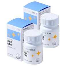 Cosmax Bio Nutrip Max Twinkle 生物素, 30顆, 2罐