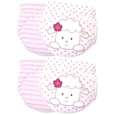 조이멀티 배변훈련팬티 2입, 양H (핑크), 2세트