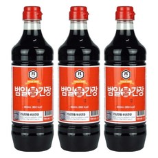 범일 불간장, 860ml, 3개