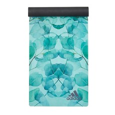 adidas 愛迪達 頂級天然橡膠防滑瑜珈墊, 湖水綠, 1個