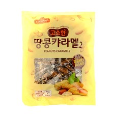 一光糖果 糖果花生焦糖 2, 600g, 1袋