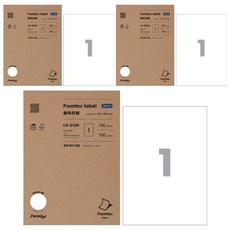 폼텍 분류 표기용 라벨지 LS-3130, 1칸, 300개
