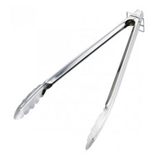 CAPTAIN STAG 鹿牌 無頭烤肉鉗 UG-3239, 銀色, 1個