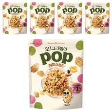 오리온 오!그래놀라팝 현미아몬드, 480g, 5개