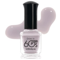 withshyan 60秒快乾指甲油, M116 Anggeum Syrup(透光), 9ml, 1瓶