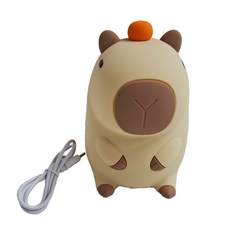 半島良品 桌上擺飾小夜燈 USB供電, 卡皮巴拉, 1件