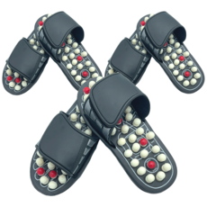 Moapik 氣墊指壓拖鞋 XL, 混合色, 3個