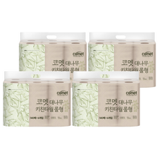 comet 竹漿捲筒廚房紙巾, 140張, 24個