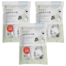 석하 제주통무 디포리다시팩 30p, 450g, 3개