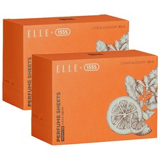 1555 Soff Soff 衣物護理香氛紙 柑橘花香 正裝, 40入, 2個