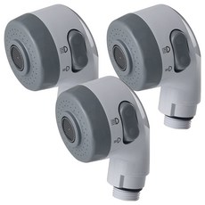 韓國製美髮沙龍用洗髮蓮蓬頭, 白色, 3個