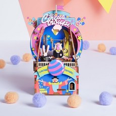 Robotime Robottime DIY音樂盒馬戲團AMD41