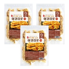 해야미 구운 순살 아귀 쥐포채, 120g, 3개