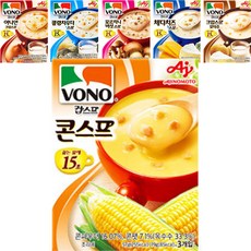 VONO 濃湯沖泡包 6款 各3入, 342g, 1組