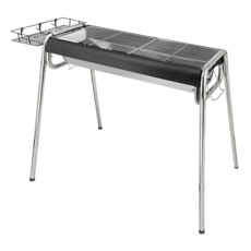 點秋香 黑曼巴720合金炭烤爐 燒烤爐/烤肉爐/烤肉架, 低腳約84 x 42 x 45cm、高腳約98 x 79 x 63cm、爐身約72 x 17 x 32cm, 1個