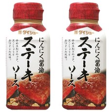 DAISHO 大逸昌 大蒜醬油風味牛排醬, 170g, 2個
