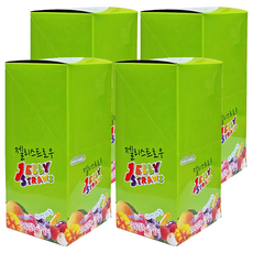 젤리젤리 젤리 스트로우, 579g, 4개