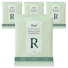 Rael 私密處清潔紙巾, 47g, 4個