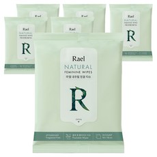 Rael 私密處清潔紙巾, 47g, 6個