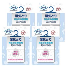 激乾 吊掛式集水除濕袋, 250g, 4包