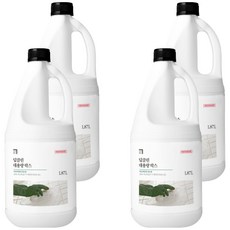 살림백서 딥클린 대용량 락스, 1.87L, 4개