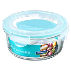 Glasslock 圓形強化玻璃微波保鮮盒 MCCB095/RP536 950ml, 1個