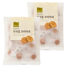 Orga Whole Foods 一口含韓國小麥小丸, 200g, 2個