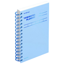 motemote 半年10分鐘讀書法計畫本, 1本, 寧靜藍