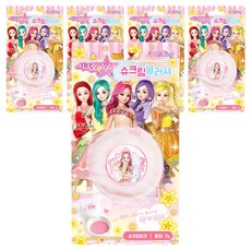 Little Bling Secret Jouju 星星女神霜兒童腮紅 2g, 奶油粉色, 5個