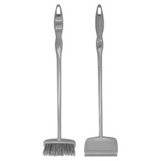 小閨祕小刺蝟硬毛地刷 一體成形 舒適握柄 掛孔設計 地板清潔, 1支, 顏色隨機