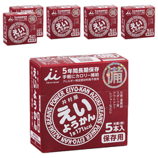 imuraya 井村屋 防災用 紅豆羊羹, 5年長期保存, 300g, 6盒