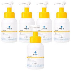 ATO N O2 嬰幼兒用 第2代 活氧神經醯胺 沐浴洗髮泡沫慕斯, 5個, 300g