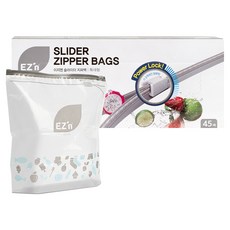 EZ'n 滑鏈夾鏈袋, 1個, 特大(XL), 45入