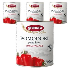그라노로 홀 토마토, 800g, 4개