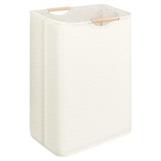 How's Room 大容量折疊式洗衣籃, 象牙白