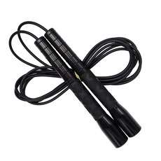 JFROPE Hurricane 高速跳繩, 黑色, 1個