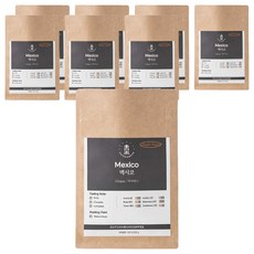 더치앤빈 싱글 오리진 멕시코 치아파스 로스팅 원두, 프렌치프레스(굵음), 200g, 8개