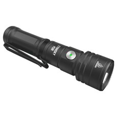 CYANSKY P12R 多功能手電筒 1300流明 14400坎德拉 IP68防水, 黑色, 1個