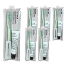 RoRoBELL Wawa 牙膏 30ml + 牙刷旅行組 80g, 6套