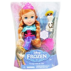 디즈니 겨울왕국 안나 미니돌, 혼합, 1개