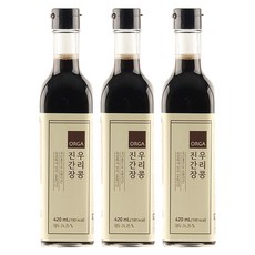 Olga Whole Foods Woori 豆醬油, 420ml, 3個
