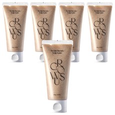 그로우어스 씨솔트 테라피 두피 스케일러, 120g, 5개