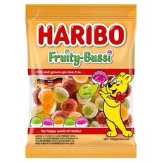 하리보 프리티부시 젤리, 100g, 1개