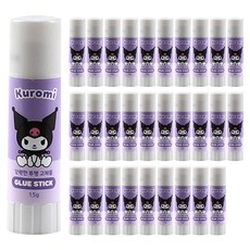 三麗鷗 透明固體膠 酷洛米 紫色, 40個, 15g